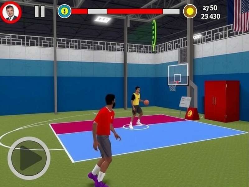 Bharat Basketball Elite Gameplay Screenshot